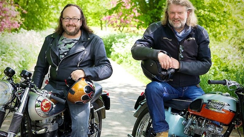 The Hairy Bikers join our Ice Sculpture team!