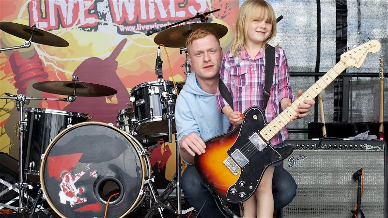 Live Wires Rock The Ocado Summer Family BBQ Party