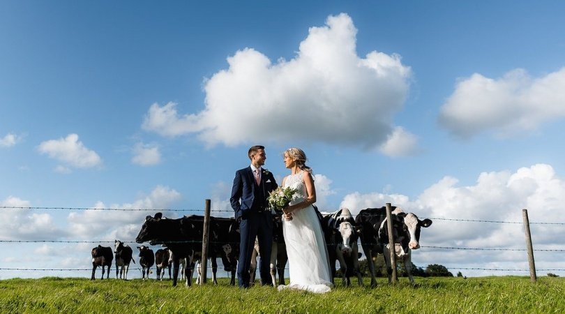 Rustic DIY Cow Shed Wedding