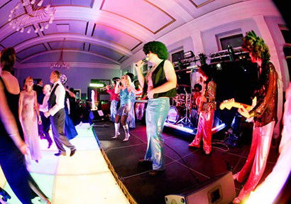live disco wedding band for hire
