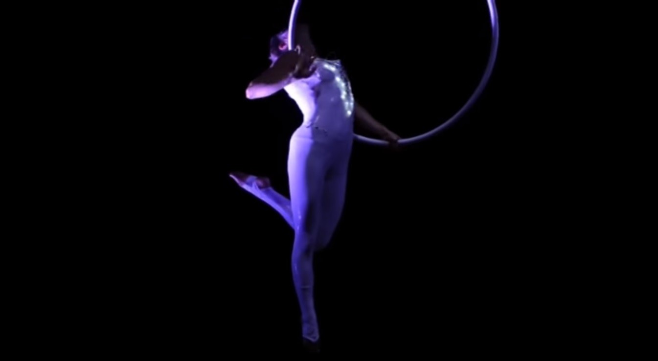 Video Aerial Hoop Displays  London