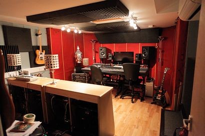 Alive HQ Recording Studio Control Room New Layout