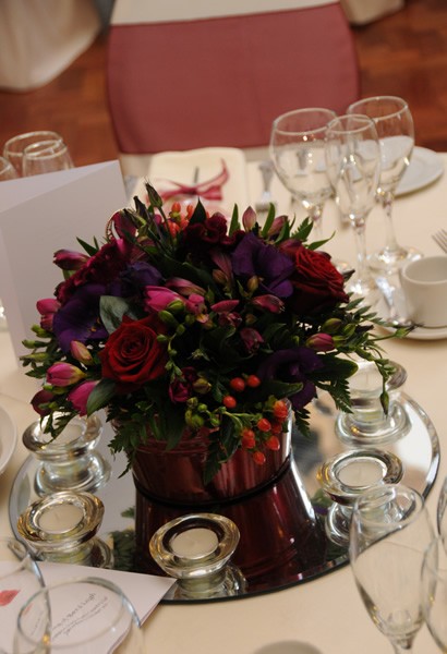Table floral arrangements