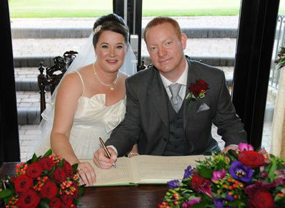 Signing the register