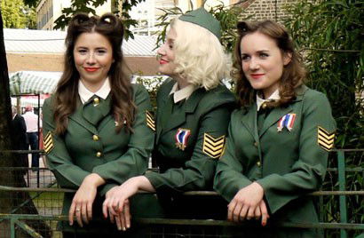 The Victory Rolls vintage singers for hire