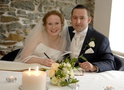 Signing the register