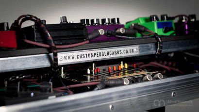 Custom Built Guitar Pedal Board