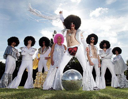 70s disco wedding band for hire