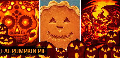 eat pumpkin pie
