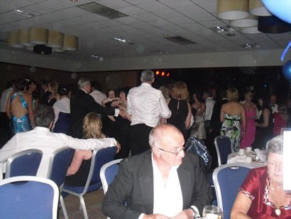 Guests enjoying the live entertainment