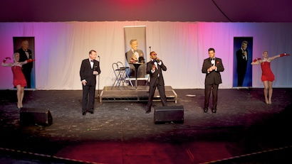 Rat Pack Is Back on stage