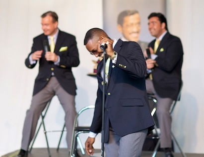 On stage performance