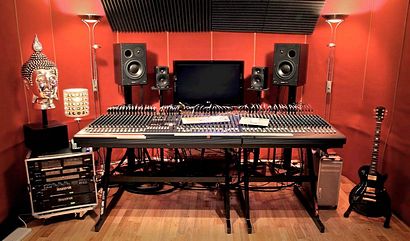 The completed control room