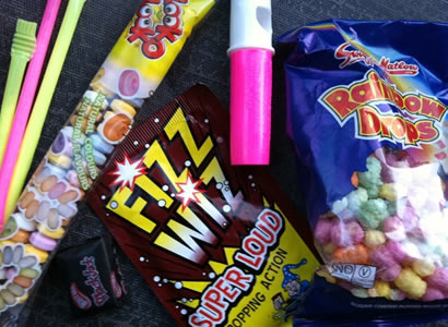 Van portable sweet shop