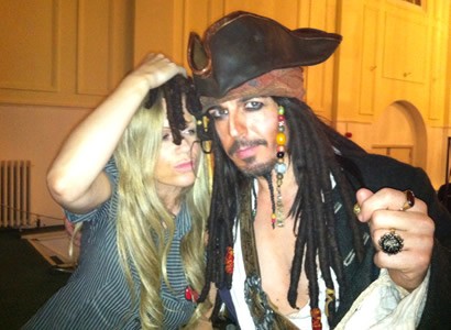 Nicky with Jack Sparrow