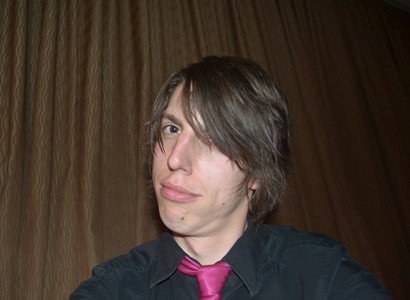 Trombone player posing