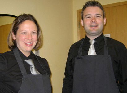 Two of the Fabulous Singing Waiters