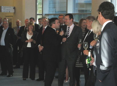 Corporate Drinks Reception guests