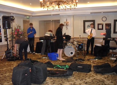 Packing down at end of night