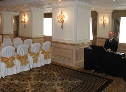 Setting up the piano