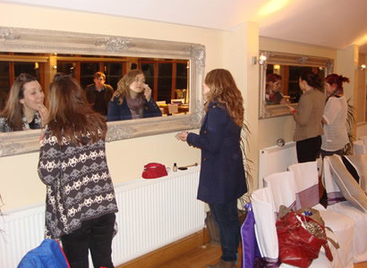 Set list together and make-up