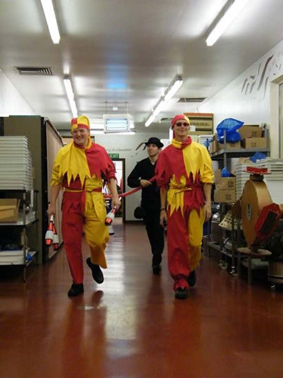 Jugglers and jesters