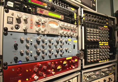 Some of gear used in our studio