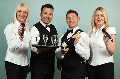 Singing Waiters for hire