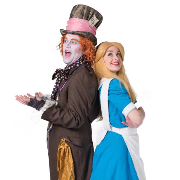 Mad Hatter and Alice in Wonderland Characters Costume Character Norfolk