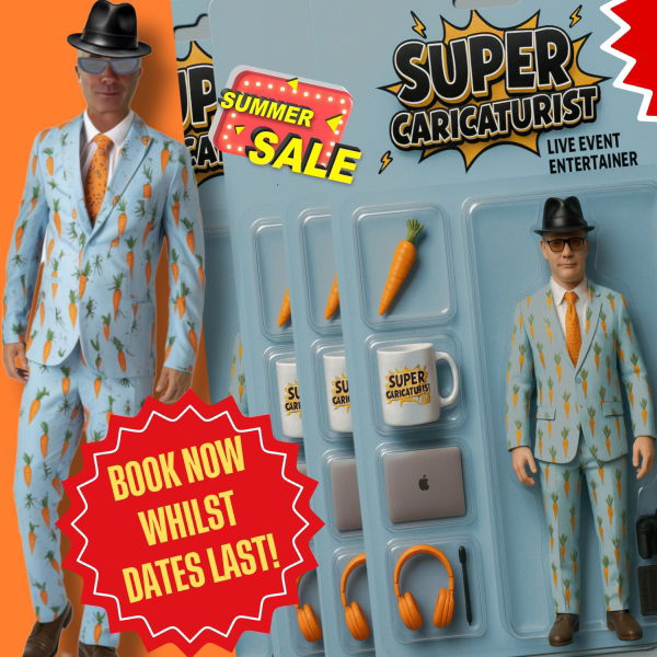 The Super Caricaturist Caricaturist London