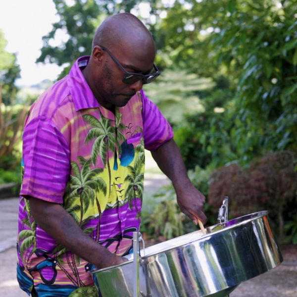 Solo Steel Island Boy Steel Band Greater Manchester