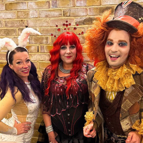 Mad Hatters Tea Party Show Circus Performer East Sussex