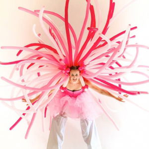 Balloon Stilt Walkers Street Performer Leicestershire