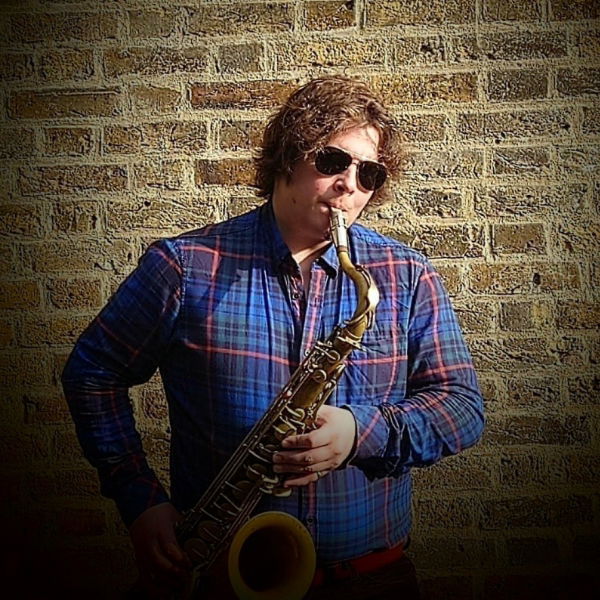 Saxophonist Dom London