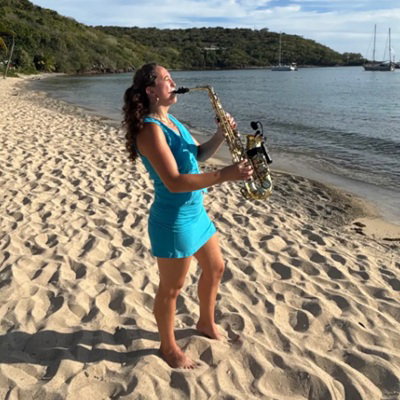 Emily On Sax Saxophonist Review Private Party Wiltshire
