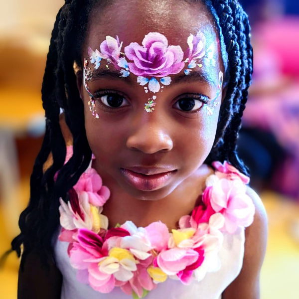 Magical Glitter Face Painting London