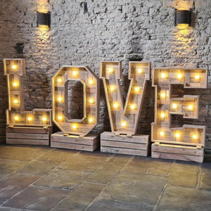Love Letters Light Up Letters Gloucestershire