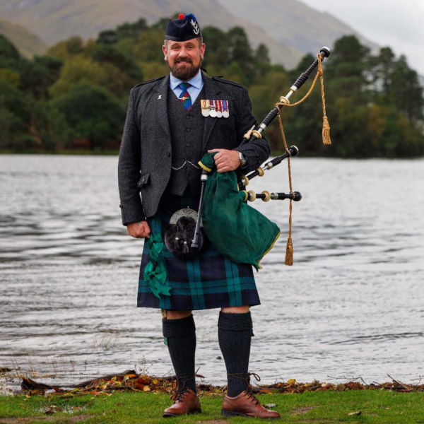Highland Bagpiper