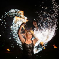 Fire and Sparks Show Circus Performer Leicestershire