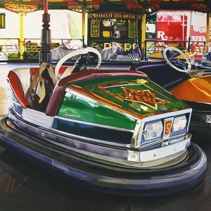 Traditional Dodgems Hire Fairground Ride Leicestershire