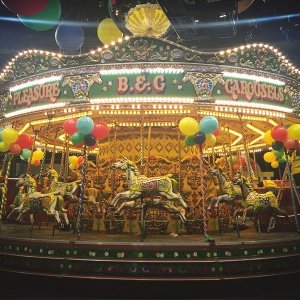 Victorian Carousel Hire Fairground Ride Leicestershire