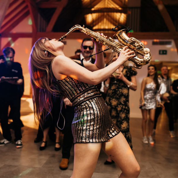 Rosie on Sax Saxophonist London