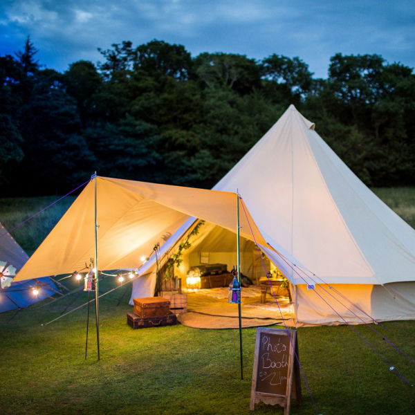 Bell Tent Photo Booth