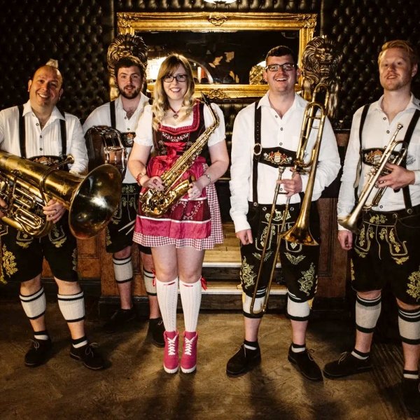 Bier Stein Oompah Band Bavarian Style Oompah Band Kent
