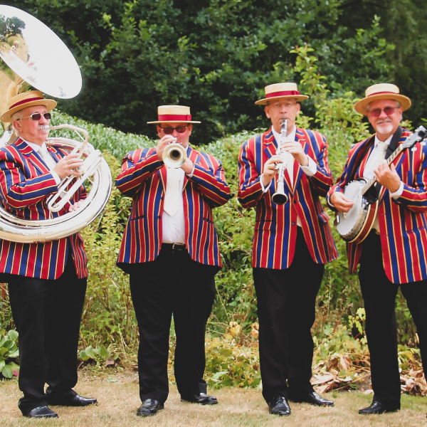 Burgundy Boater Band