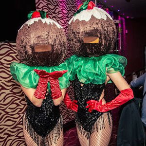 Christmas Pudding Heads