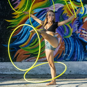 Hula Hoop Sophia Circus Performer Devon