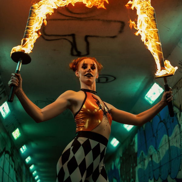 Fire Artist Rebecca Red