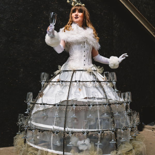 Gold Star Champagne Skirts