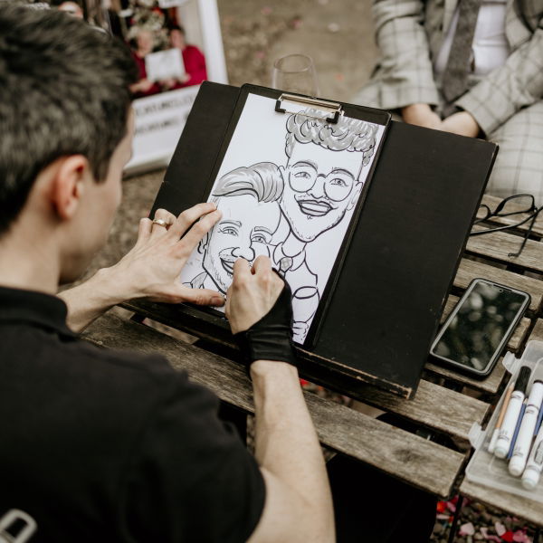 Birmingham Caricatures Caricaturist Review Corporate Event Manchester